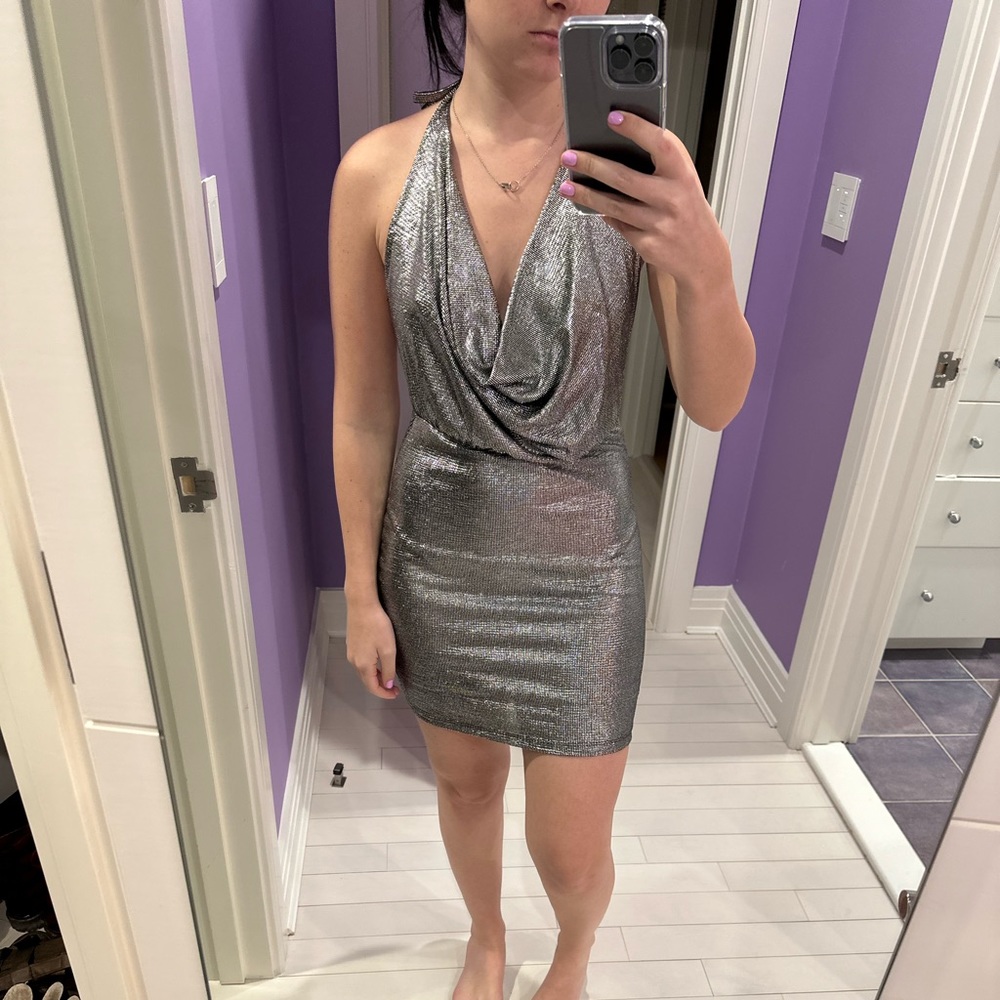 Silver dress